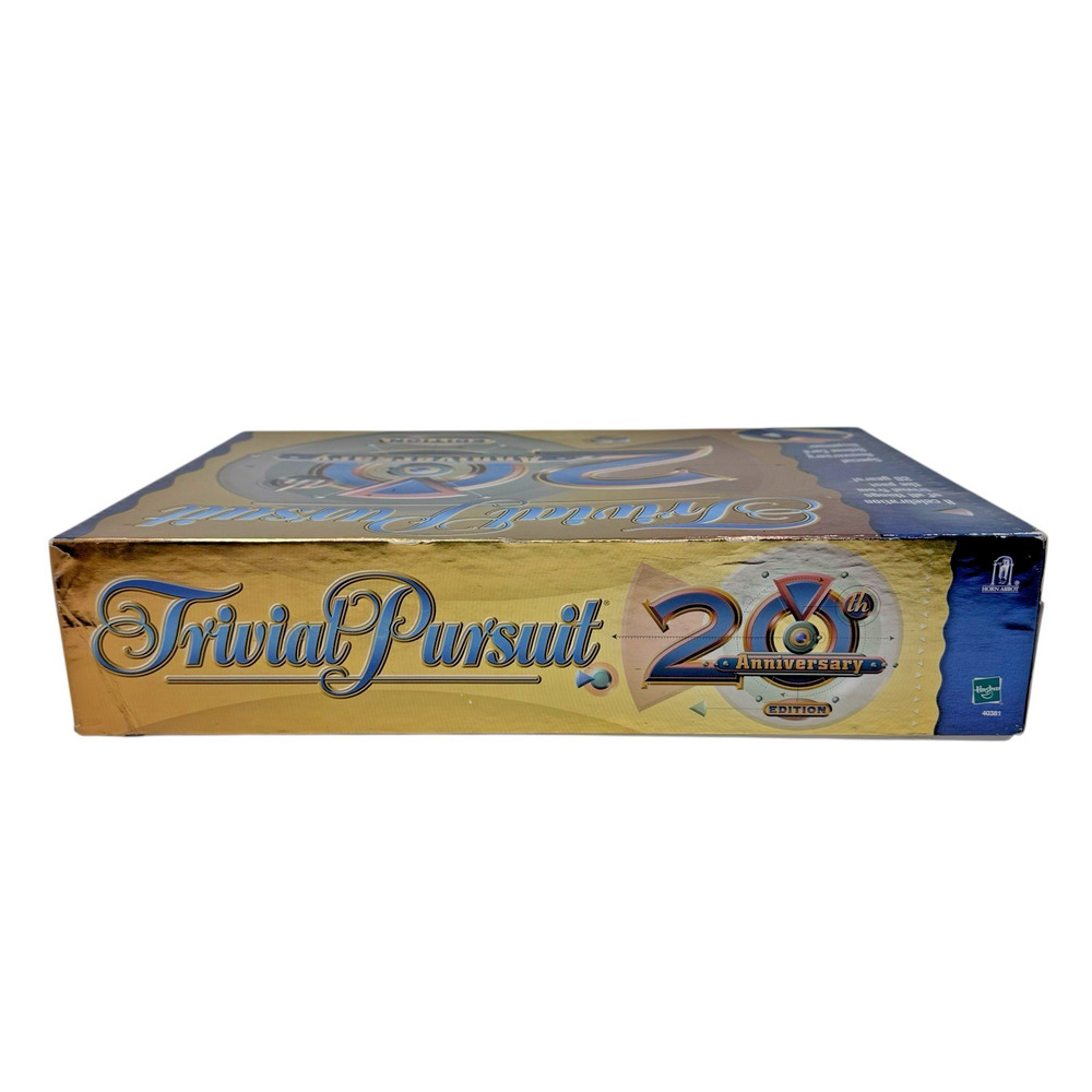 Vintage Trivial Pursuit 20th Anniversary Edition Trivia Game 2002 Original Box - Picture 9 of 12